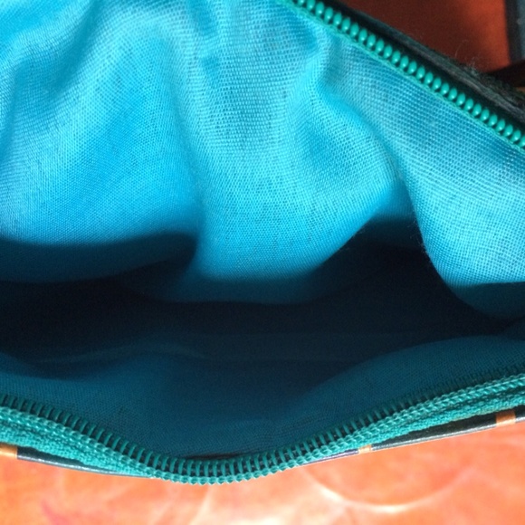 One of a kind leather purse with shoulder strap - Picture 6 of 8